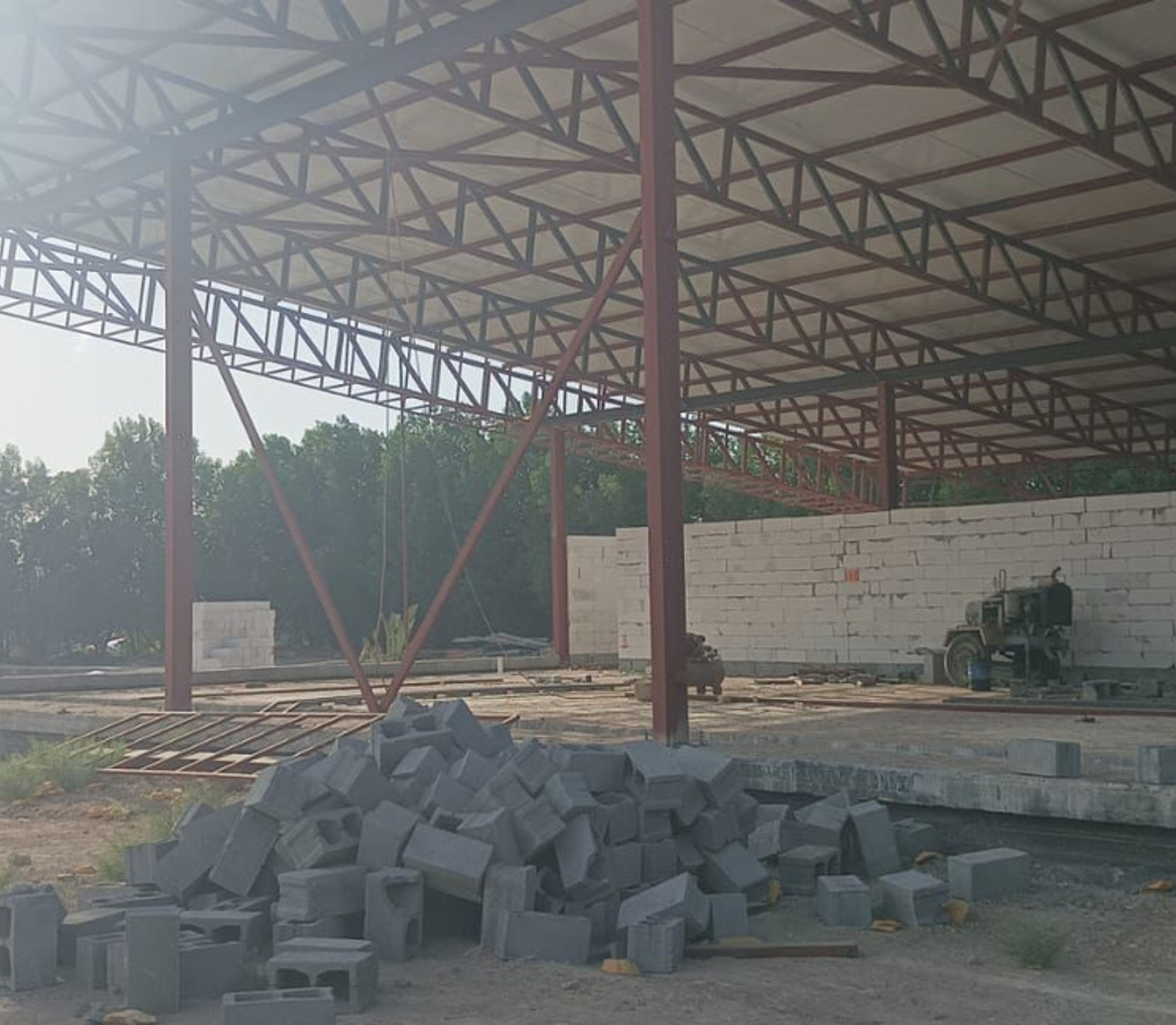 مزرعة الخراف والعجول